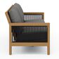Agio Cove 5-Piece Patio Conversation Set in Charcoal, , large