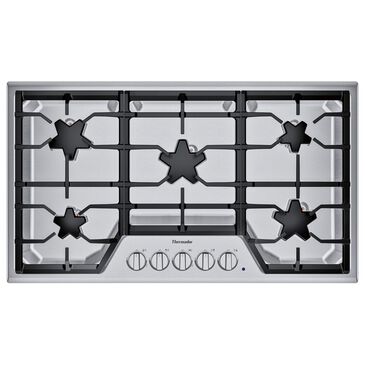 Thermador 36" Masterpiece Star Burner Gas Cooktop, ExtraLow Select - Stainless Steel, , large