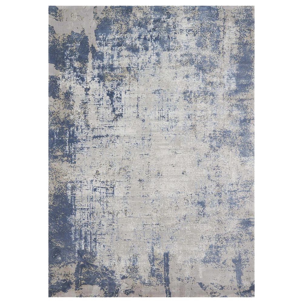 Loloi Patina PJ-01 9"6" x 13" Denim and Grey, , large