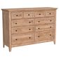 Hawthorne Furniture San Mateo 4-Piece King Panel Bedroom Set in Wheat, , large