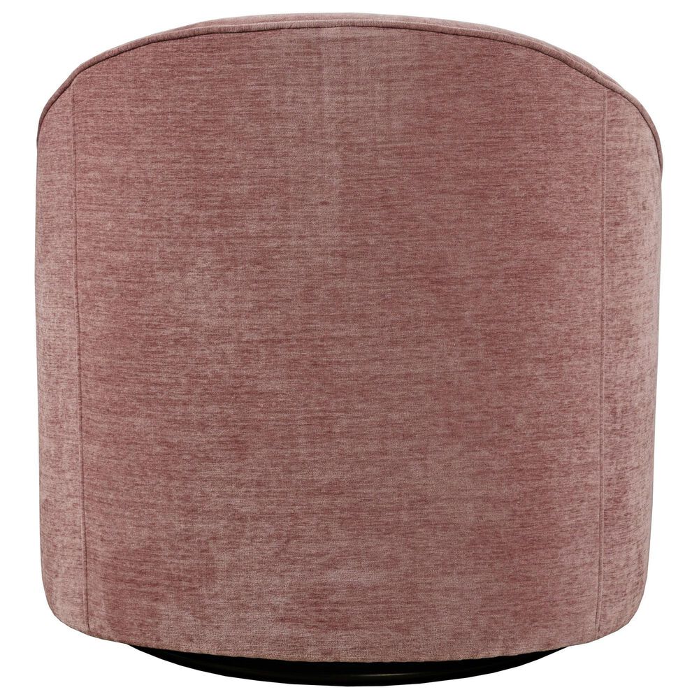 Waltham Lulu Swivel Accent Chair in Lilac, , large