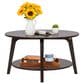 FDW 31.5" Round Coffee Table in Grey, , large