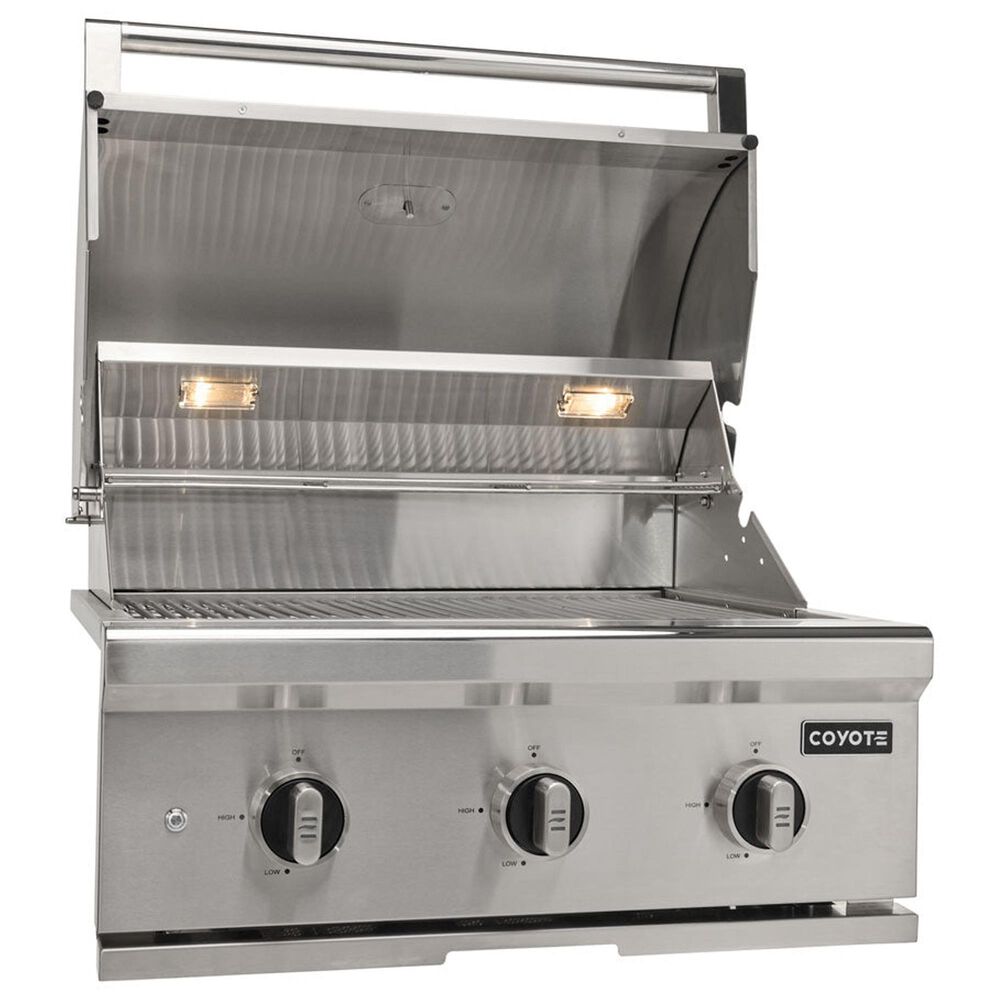 Coyote Outdoor 30&quot; C-Series Built-In Liquid Propane Grill in Stainless Steel, , large