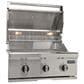 Coyote Outdoor 30" C-Series Built-In Liquid Propane Grill in Stainless Steel, , large