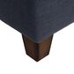 Moore Furniture Landry Stationary Sofa in Lillie Indigo, , large