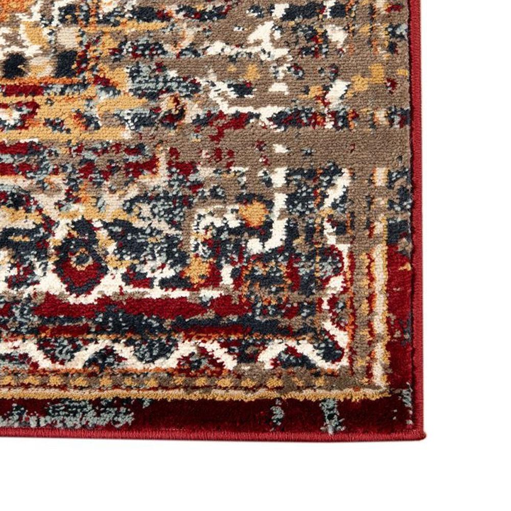 Amer Rugs Allure 8&#39;9&quot; x 11&#39;9&quot; Beige and Red Area Rug, , large