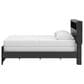 Ashley Broachmyn Queen Bookcase Bed in Black and Gray, , large