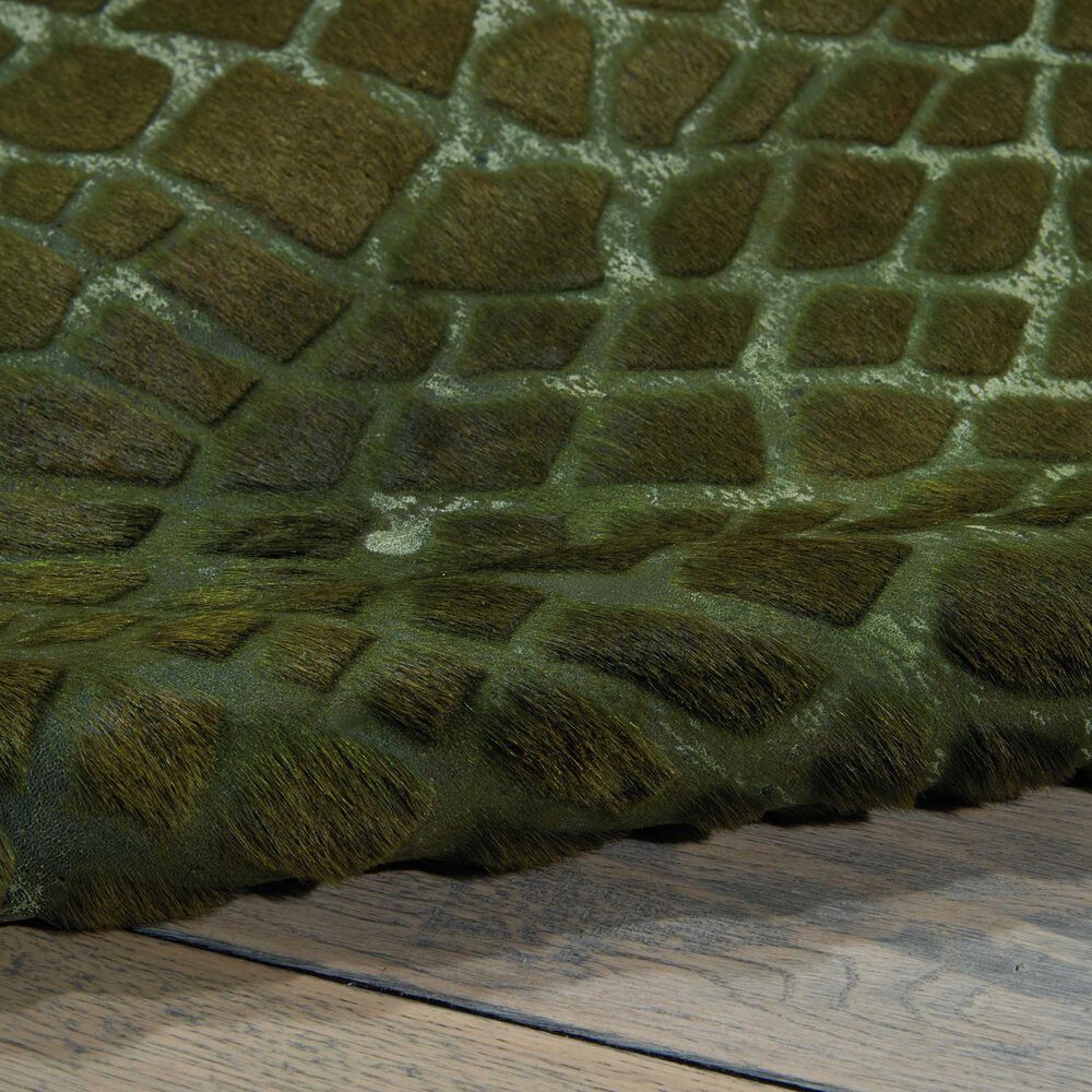Nourison Couture BR700 5&#39; x 7&#39; Green Area Rug, , large