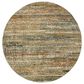 Oriental Weavers Atlas 7"10" Round Gold and Green Area Rug, , large