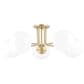 Mitzi Lighting Stella 5-Light Semi-Flush in Aged Brass, , large