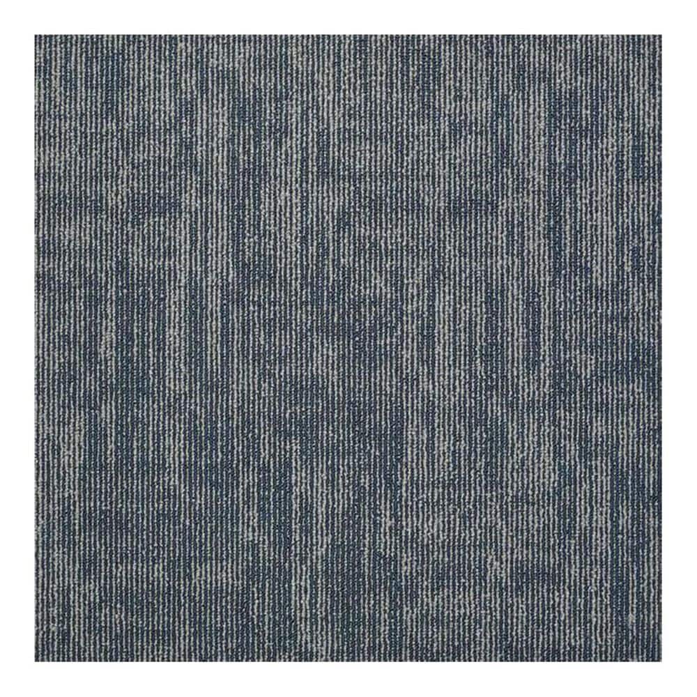 Shaw Carbon Copy 24" x 24" Carpet Tile in Side-Kick, , large