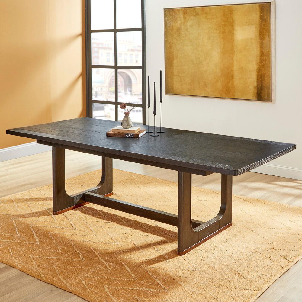 Flexsteel Waterfall 7-Piece Dining Set in Ebony, , large