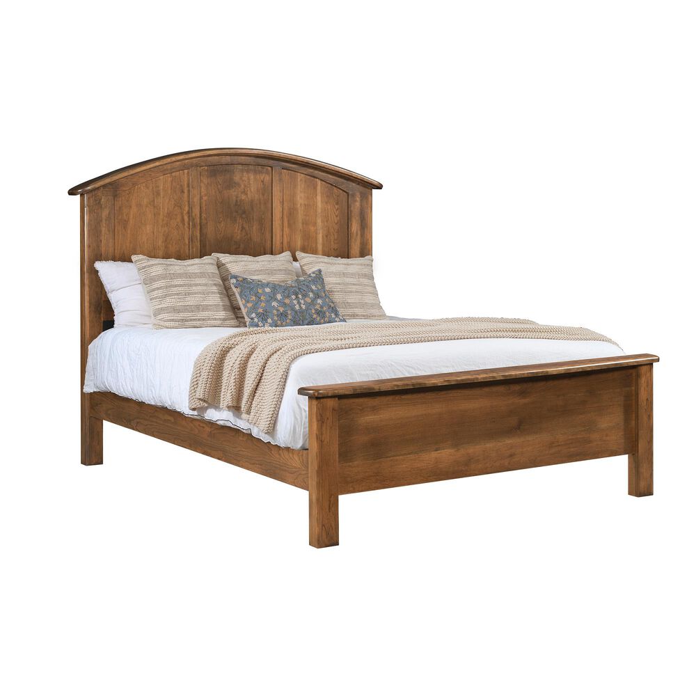 Briarwood American Timbers Queen Panel Bed in Turkish Coffee, , large