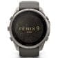 Garmin fenix 9 Pro inReach Solar Smartwatch 51mm Titanium with Pebble Gray and Silver Gray Silicone Band, , large