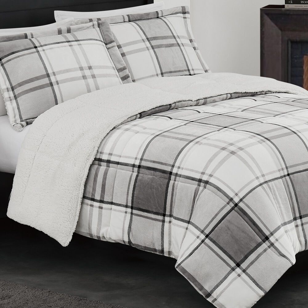 Pem America Ronnie 2-Piece Twin/Twin XL Comforter Set in Grey, , large