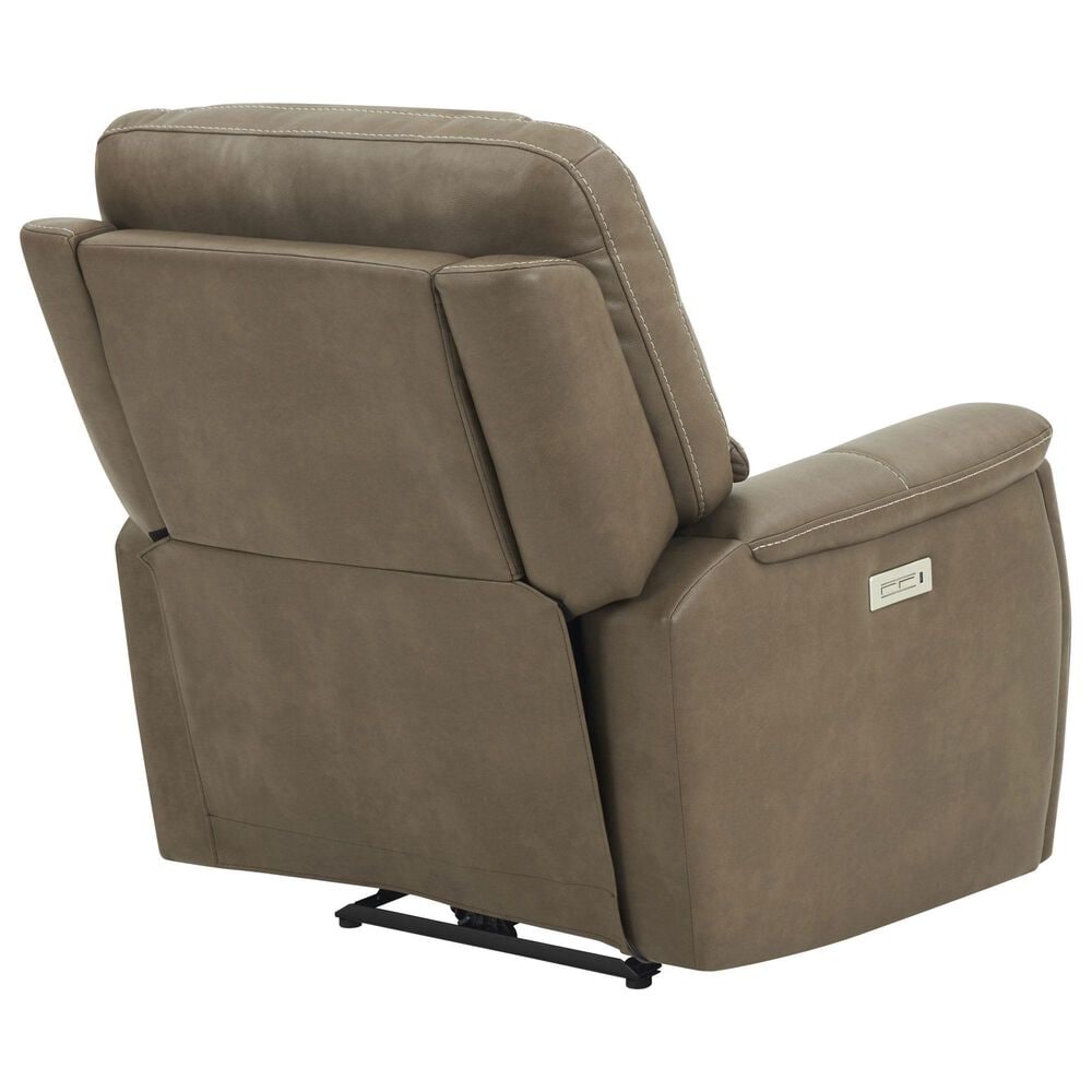 Steve Silver Adelaide Dual-Power Recliner in Caramel, , large