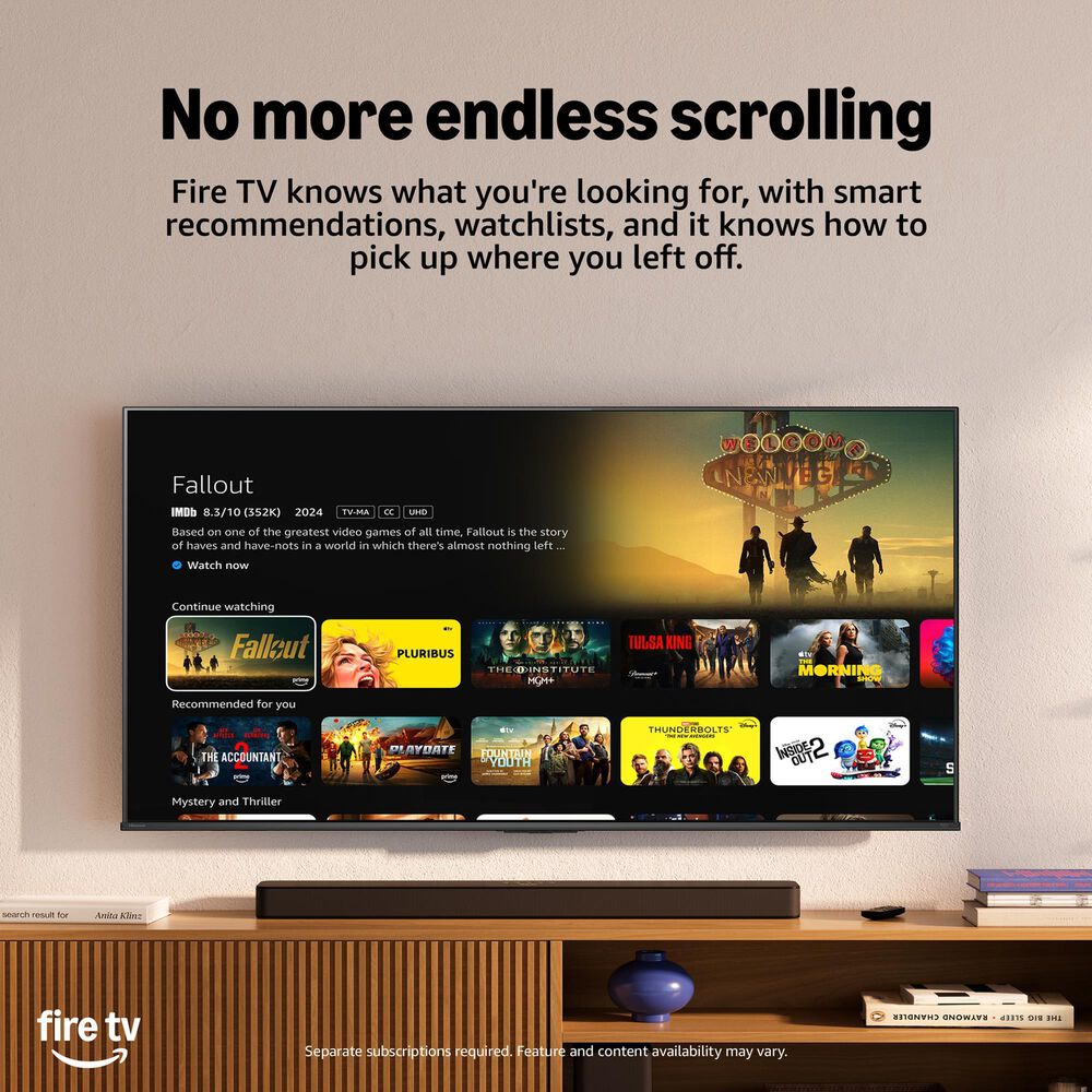 Hisense 100" Class U6 Pro Series Mini-LED ULED 4K in Black - Smart Fire TV, , large
