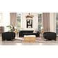 Jennifer Taylor Home Alpine Stationary Sofa in Ebony Black, , large