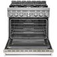 KitchenAid 5.1 Cu. Ft. Freestanding Gas Range with 6 Burners in Milkshake, , large