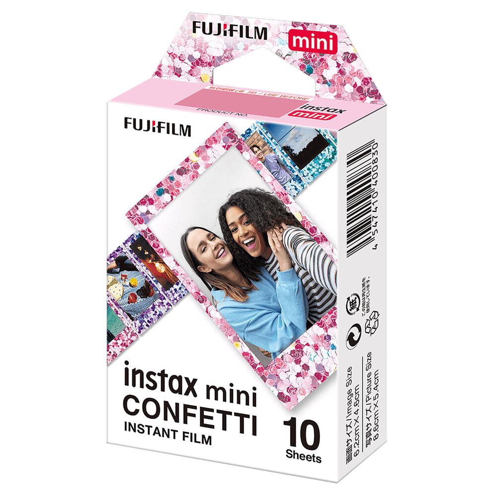 Fujifilm Instax Mini Instant Confetti Film &#40;10 Packs&#41;, , large