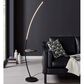 Lite Source Monita LED Shelf Floor Lamp with Wireless Charging + USB in Black, , large