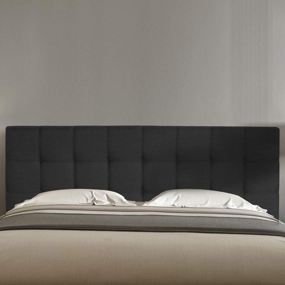HOMLUX Roanne Queen Tufted Headboard in Black, , large
