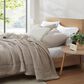 Sunday Citizen Snug Waffle 20" Square Throw Pillow in Off White, , large