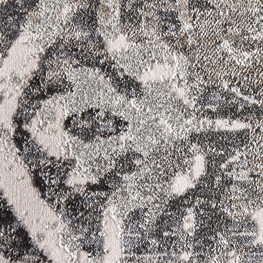 Feizy Kano 7&#39;10&quot; x 10&#39; Charcoal and Ivory Area Rug, , large