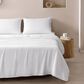 Trade Linker 3-Piece Twin/Twin XL Microfiber Sheet Set in White, , large