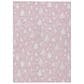 Dalyn Rug Company Wonderland WN23 5" x 7"6" Pink Indoor/Outdoor Area Rug, , large