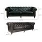Moe"s Home Collection Birmingham Sofa in Black, , large