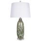 Classy Art Wholesalers Verdant Glow Table Lamp in Green, White, Brown and Clear, , large