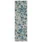 Safavieh Evoke EVK236J-29 2"2" x 9" Grey/Light Blue Runner, , large