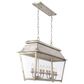 Golden Lighting Abingdon 8-Light Linear Pendant in Antique Ivory, , large