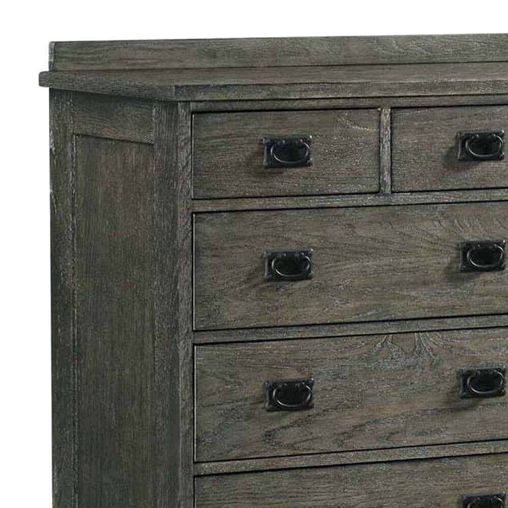 Hawthorne Furniture Oak Park 12 Drawer Dresser in Pewter, , large
