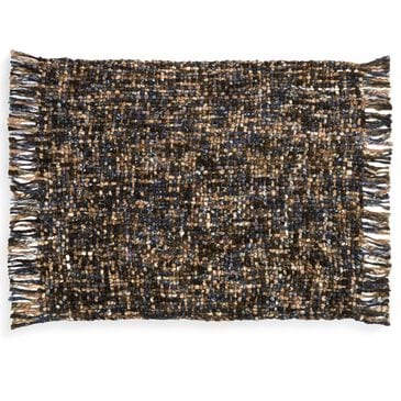 Demdaco Your Journey 38" x 50" Woven Throw Blanket in Blue and Brown, , large