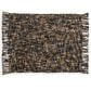 Demdaco Your Journey 38" x 50" Woven Throw Blanket in Blue and Brown, , large