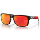 Oakley Kansas City Chiefs Holbrook Sunglasses with Prizm Ruby Lenses in Matte Black, , large