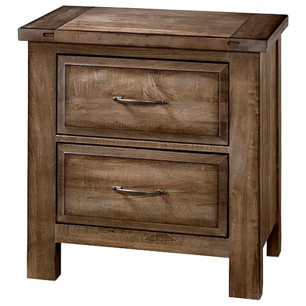 Viceray Collections Maple Road 2-Drawer Nightstand in Maple Syrup, , large