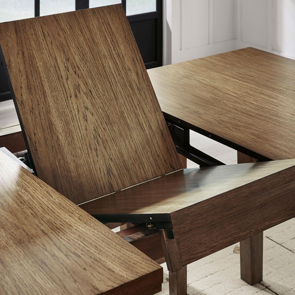 Ashley Ashley Urbinforte 6-Piece Rectangular Counter Dining Set in Light Brown, , large