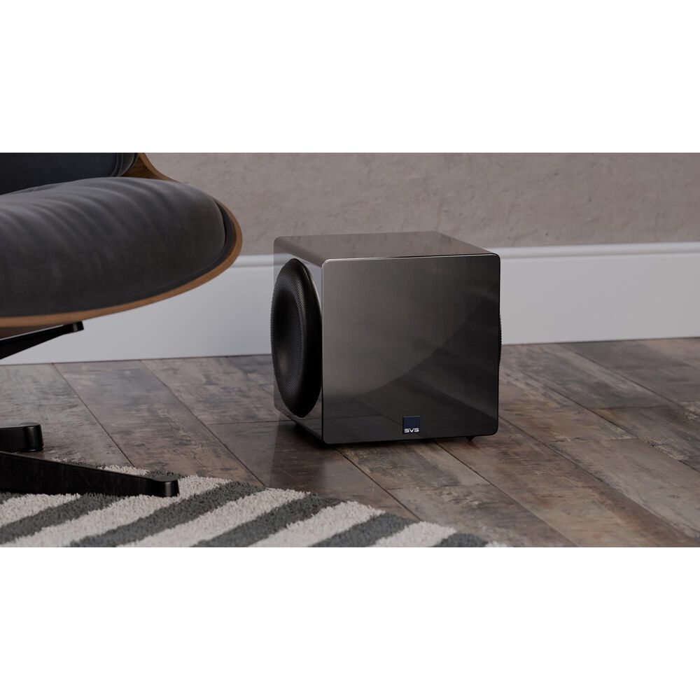 SVS 3000 Micro R Evolution Subwoofer in Piano Gloss Black, , large