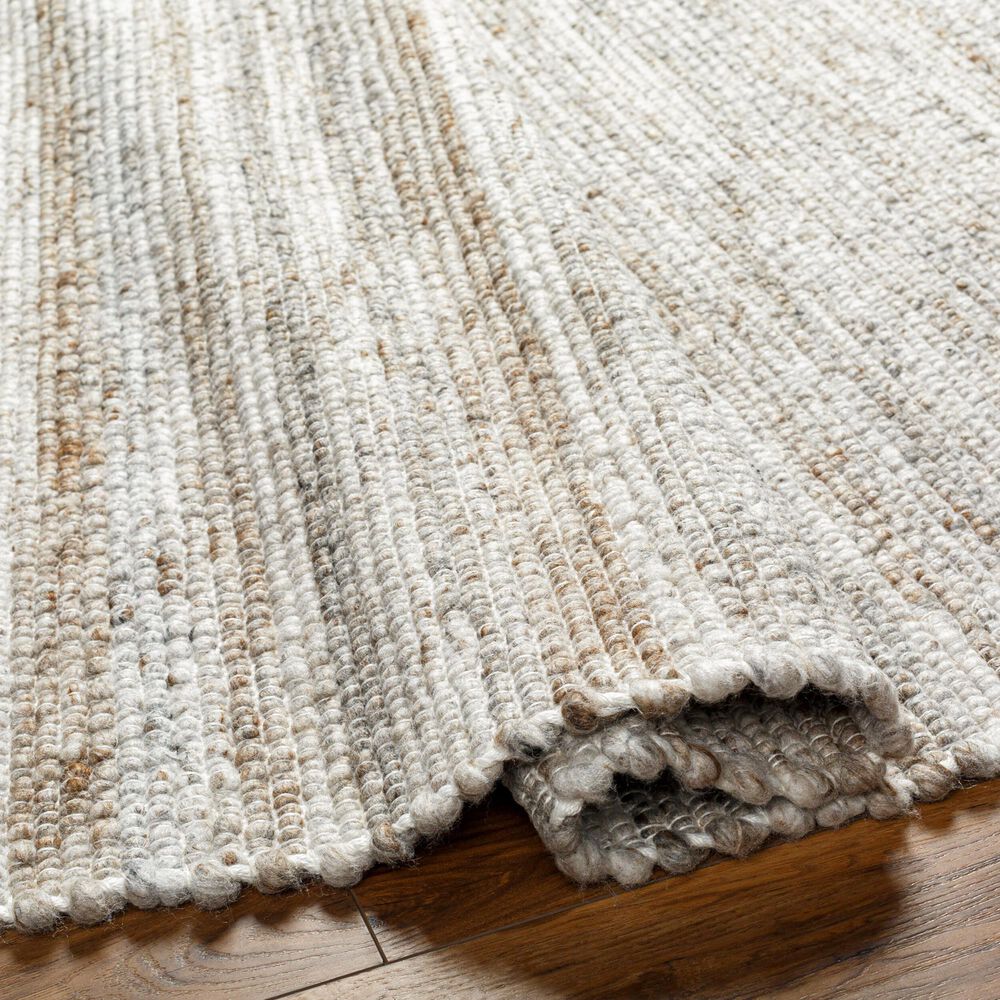Surya Florentina Off-White, Charcoal and Light Slate 10&#39; x 14&#39; Area Rug, , large