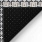 Dalyn Rug Company Marlo 10" x 14" Black Indoor/Outdoor Area Rug, , large