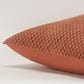 Rizzy Home 20" x 20" Geometric Down Filled Throw Pillow in Terra Cotta, , large