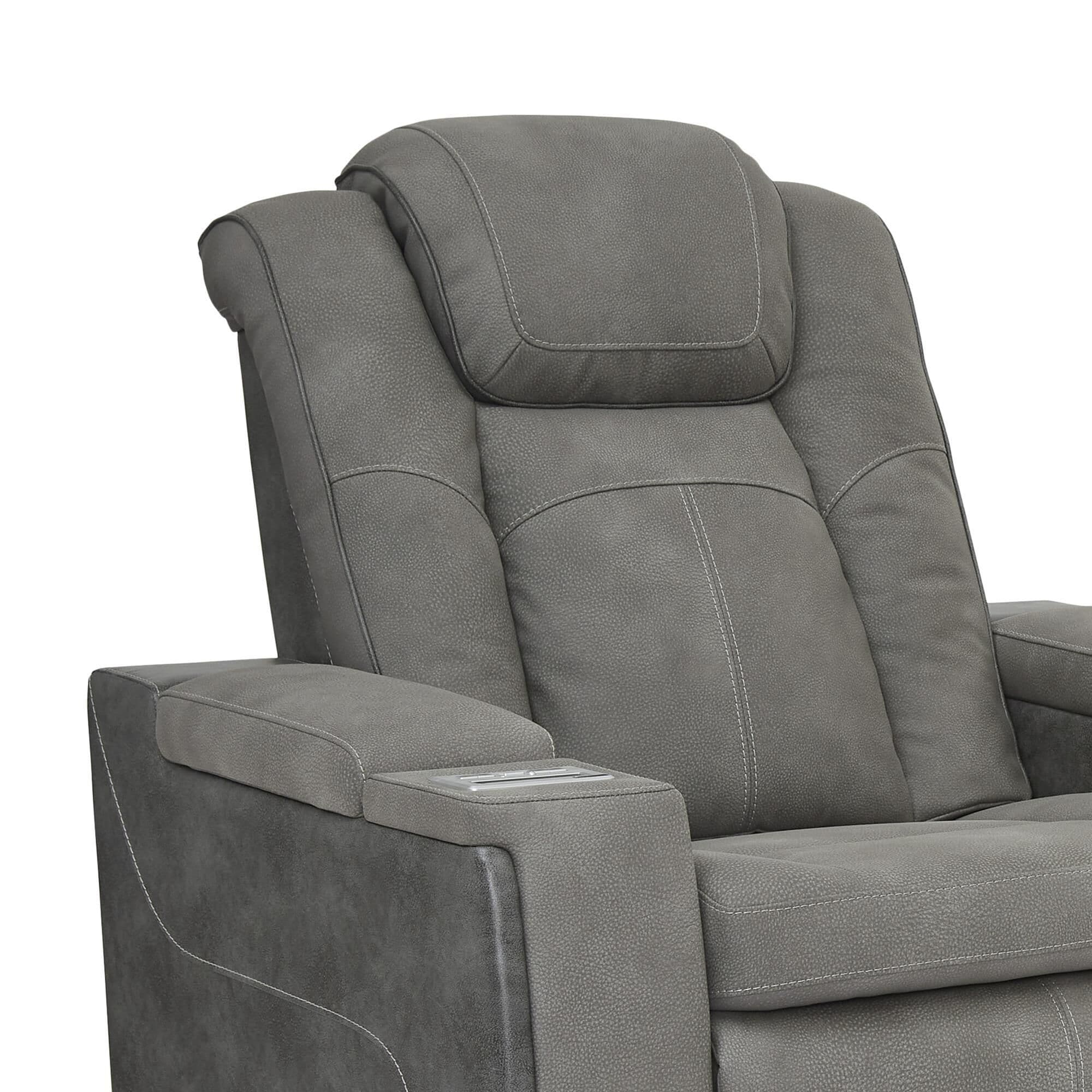 Ashley Next-Gen DuraPella Power Recliner in Slate