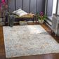 Surya Laila LAA-2312 10" x 14" Teal, Sage, Orange, Gray and Cream Area Rug, , large