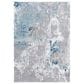 Safavieh Aston 6" x 9" Grey and Blue Area Rug, , large