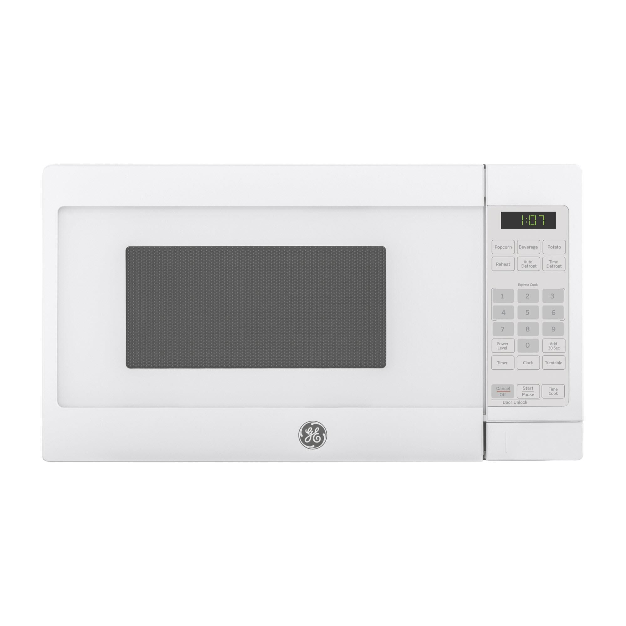 GE Appliances 0.7 Cu.Ft. Countertop Microwave Oven in White