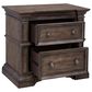 Chapel Hill Queen Bed and Two Nightstands in Brown, , large