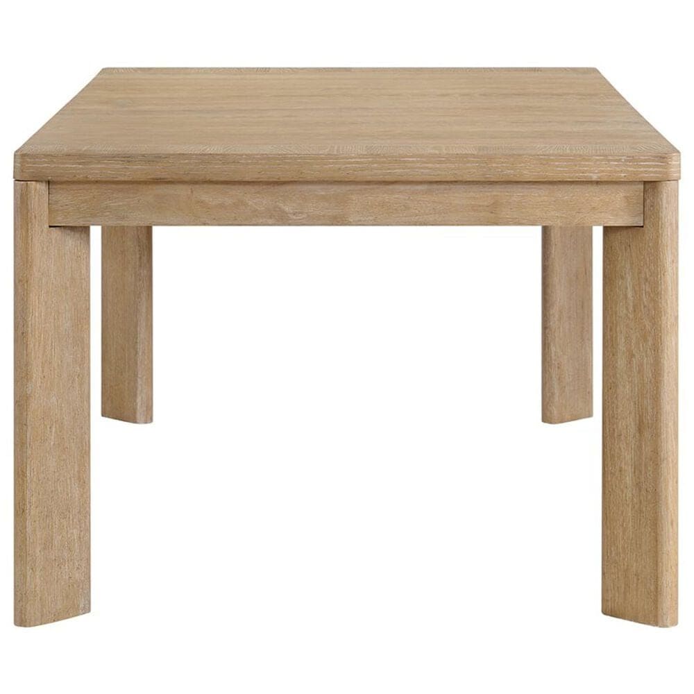 Emerald Home Furnishings Pacific Grove Leg Dining Table in Sand Dune - Table Only, , large